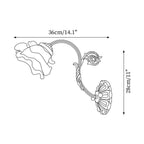 Neiman Applique Murale Volant Rose - Neutralighting