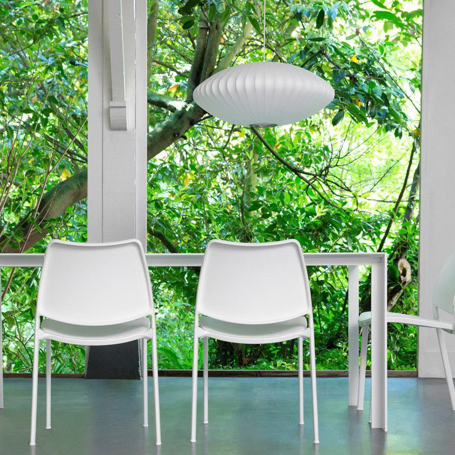 Solarnce Suspension Minimaliste en Soie et Acier - Neutralighting