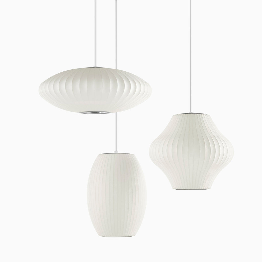 Solarnce Suspension Minimaliste en Soie et Acier - Neutralighting