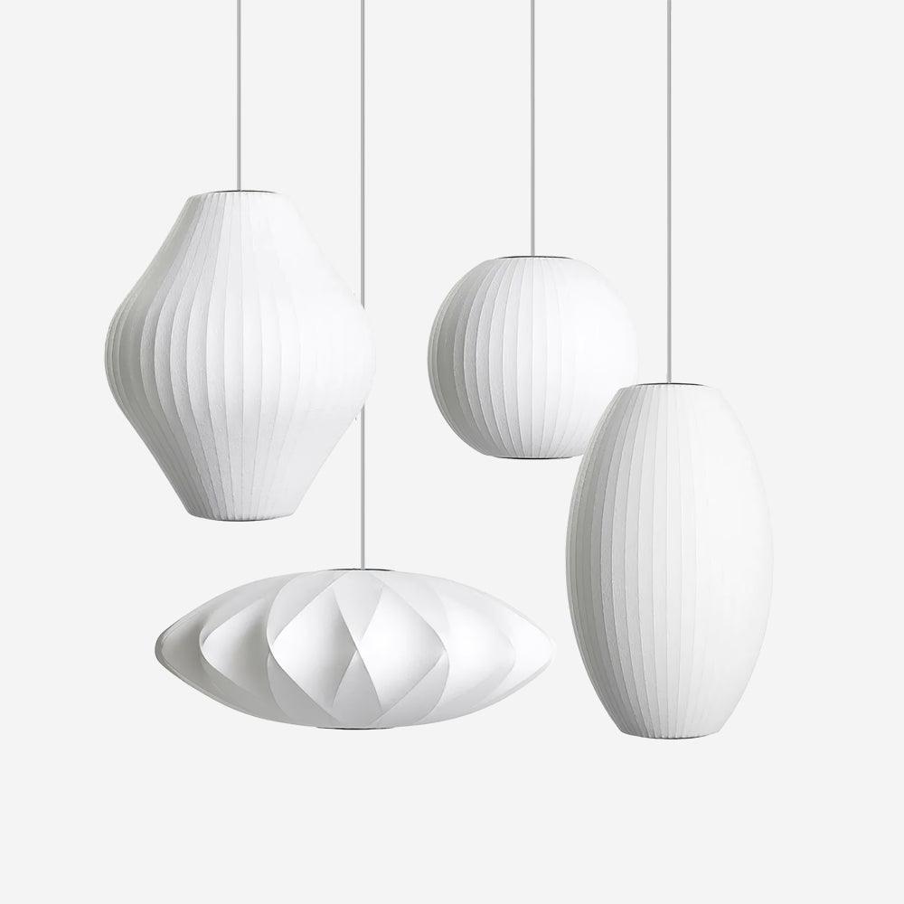 Alvaris Lampe Pendante Moderne Blanche - Neutralighting