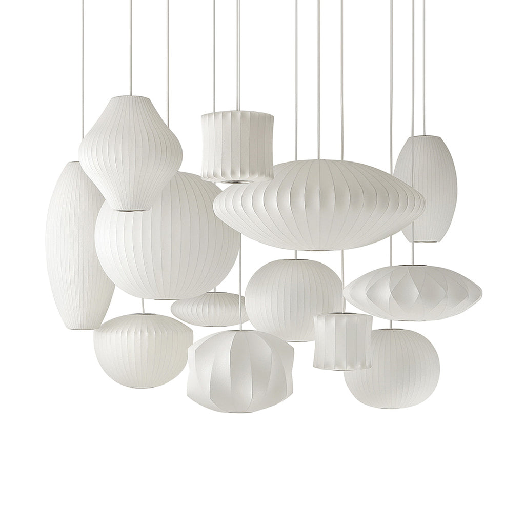 Solarnce Suspension Minimaliste en Soie et Acier - Neutralighting