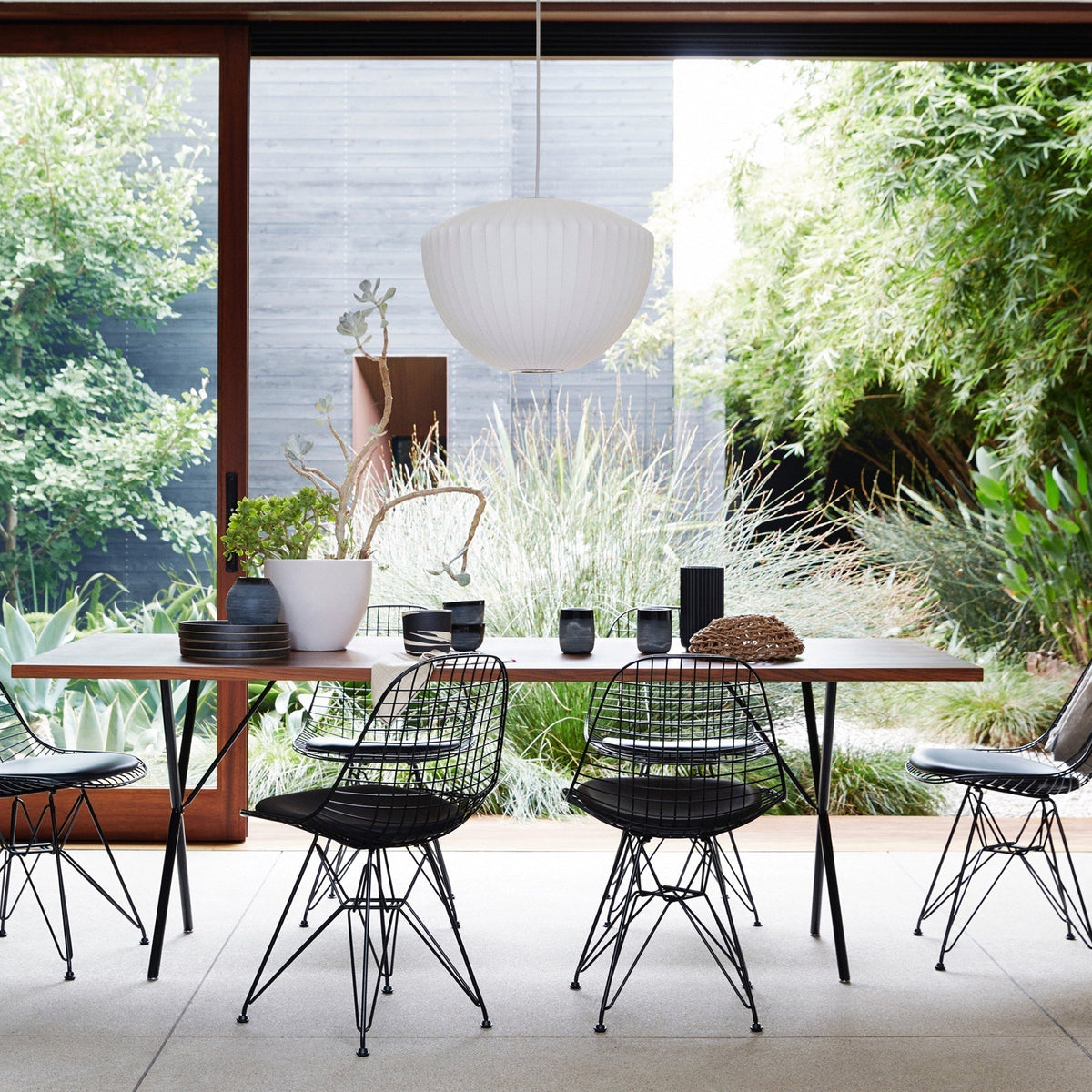Solarnce Suspension Minimaliste en Soie et Acier - Neutralighting