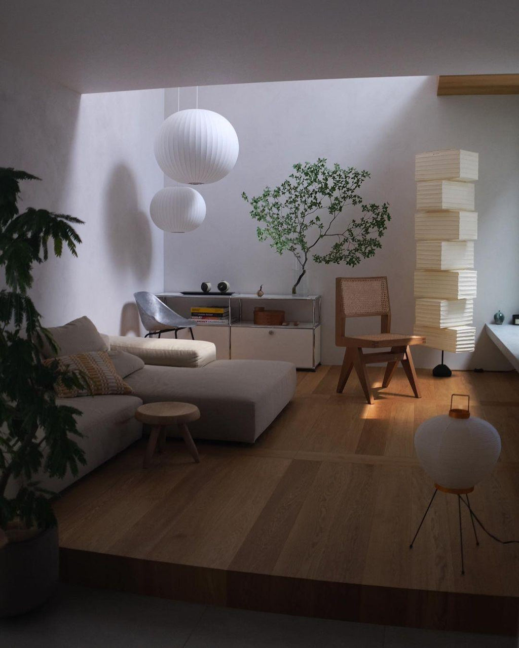 Alvaris Lampe Pendante Moderne Blanche - Neutralighting