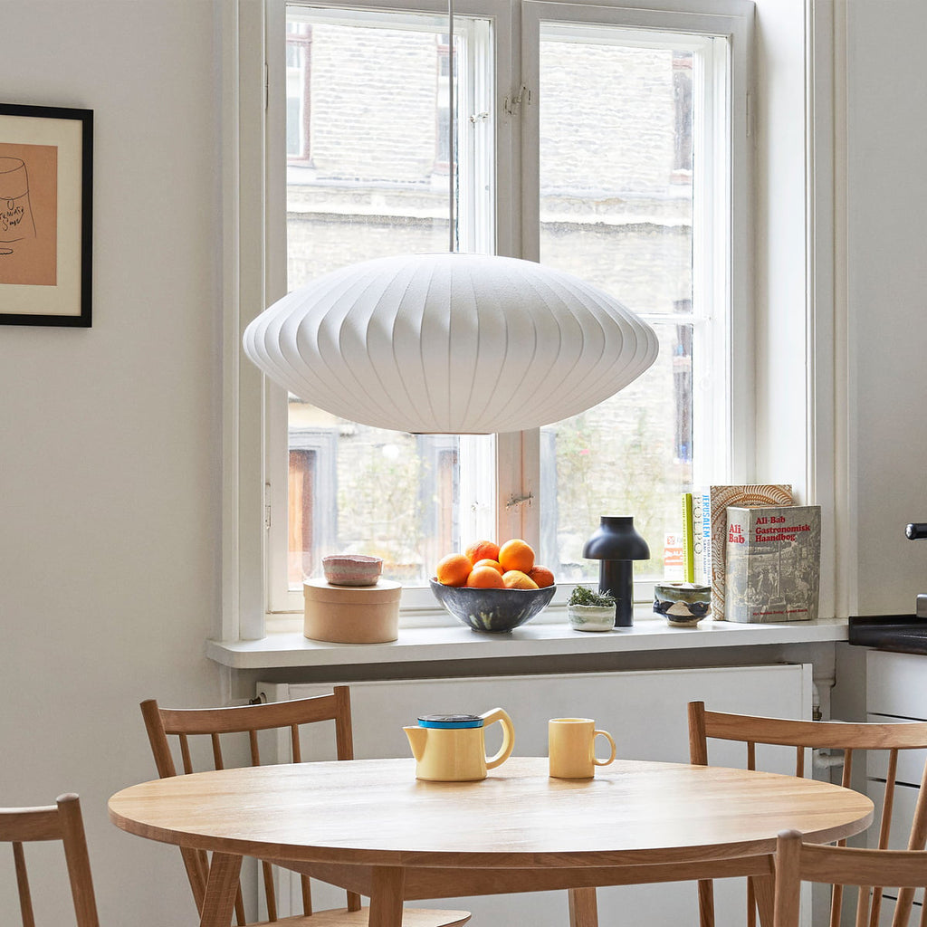 Solarnce Suspension Minimaliste en Soie et Acier - Neutralighting