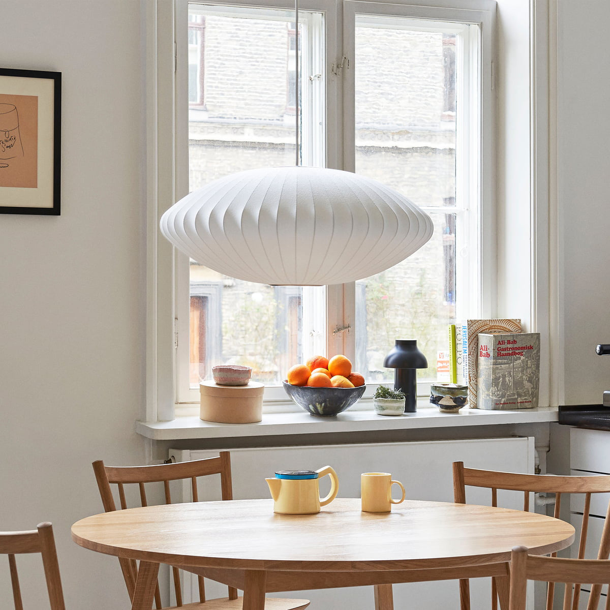 Solarnce Suspension Minimaliste en Soie et Acier - Neutralighting