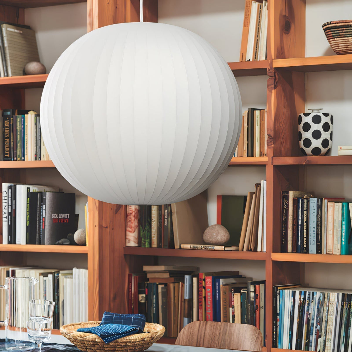 Solarnce Suspension Minimaliste en Soie et Acier - Neutralighting