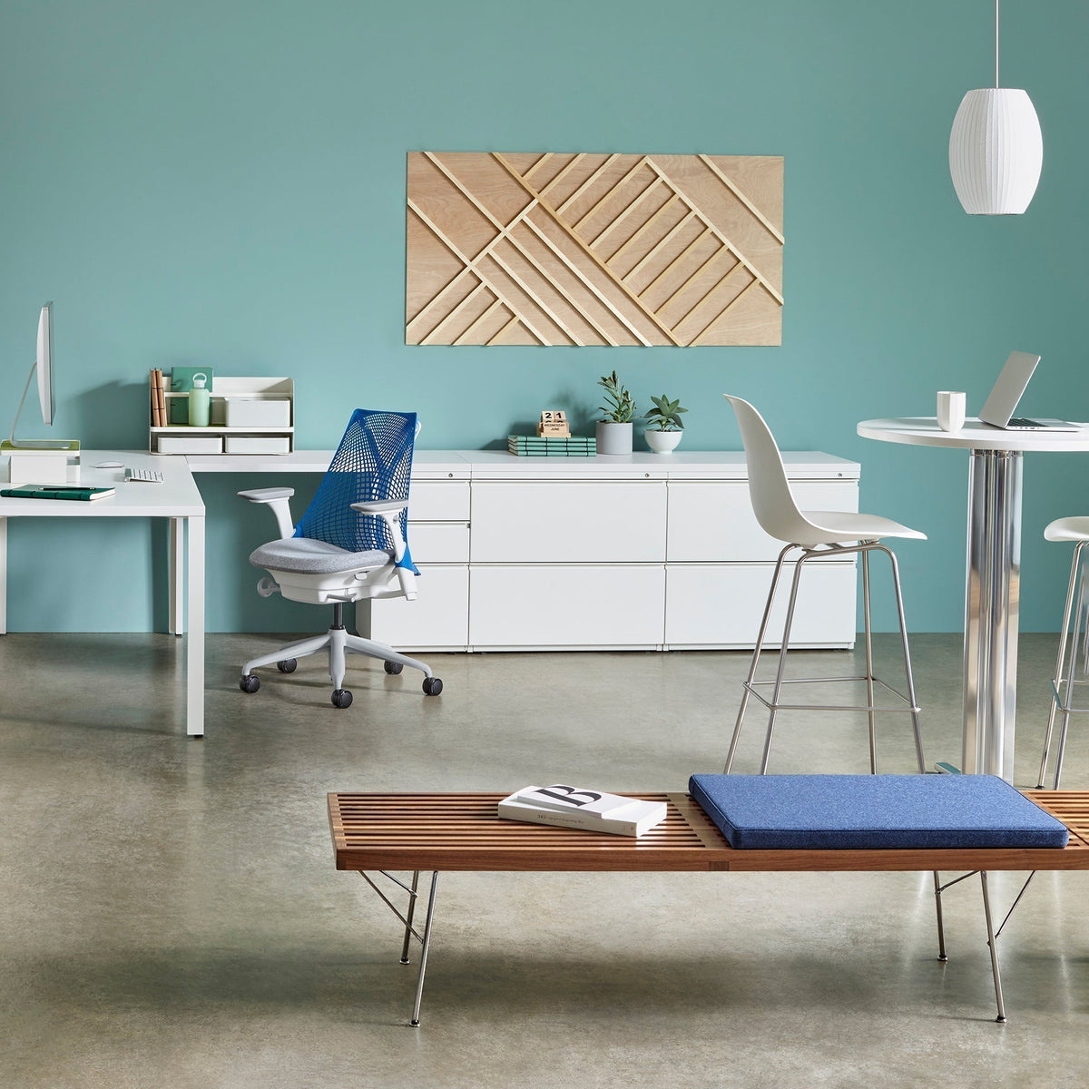 Solarnce Suspension Minimaliste en Soie et Acier - Neutralighting