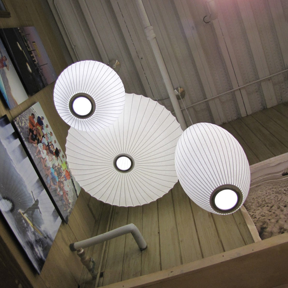 Solarnce Suspension Minimaliste en Soie et Acier - Neutralighting