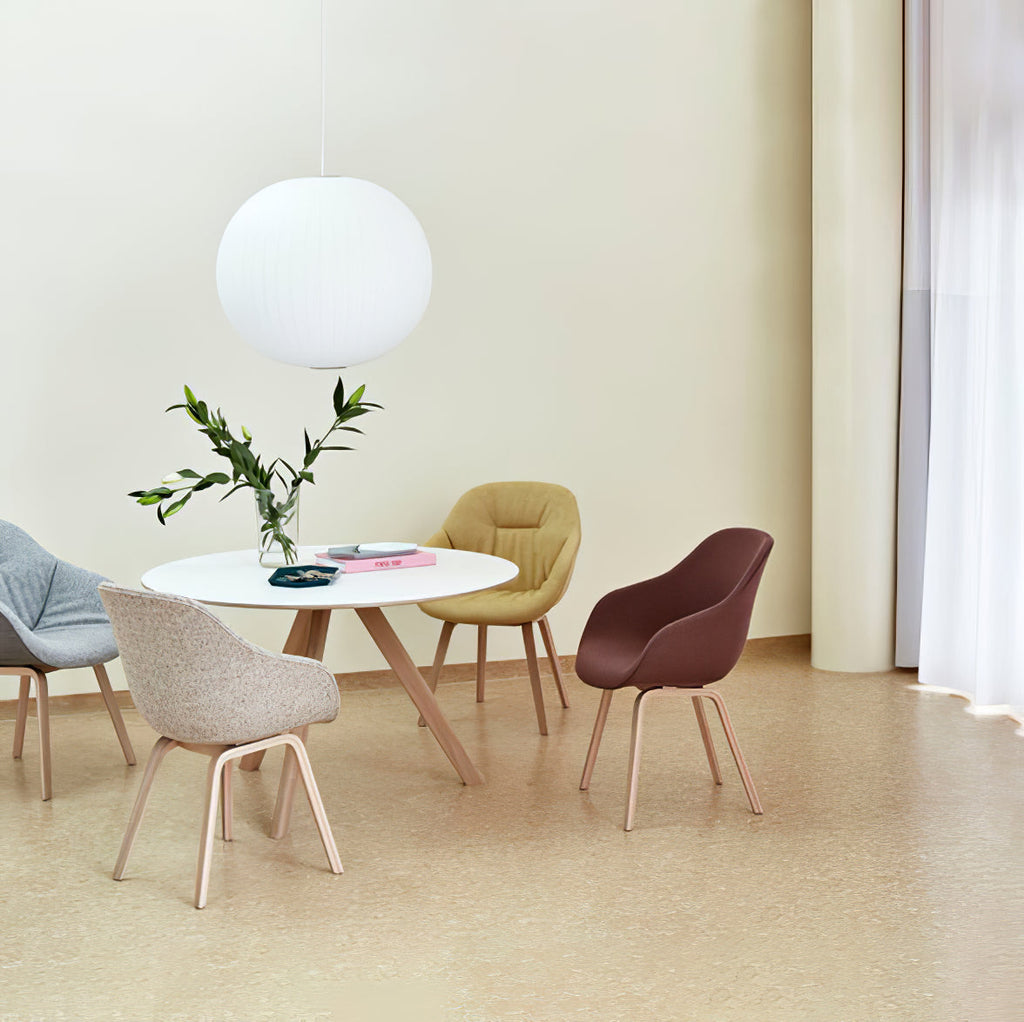 Solarnce Suspension Minimaliste en Soie et Acier - Neutralighting