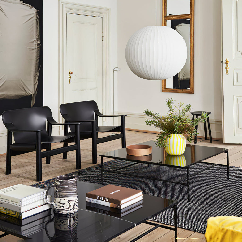 Solarnce Suspension Minimaliste en Soie et Acier - Neutralighting