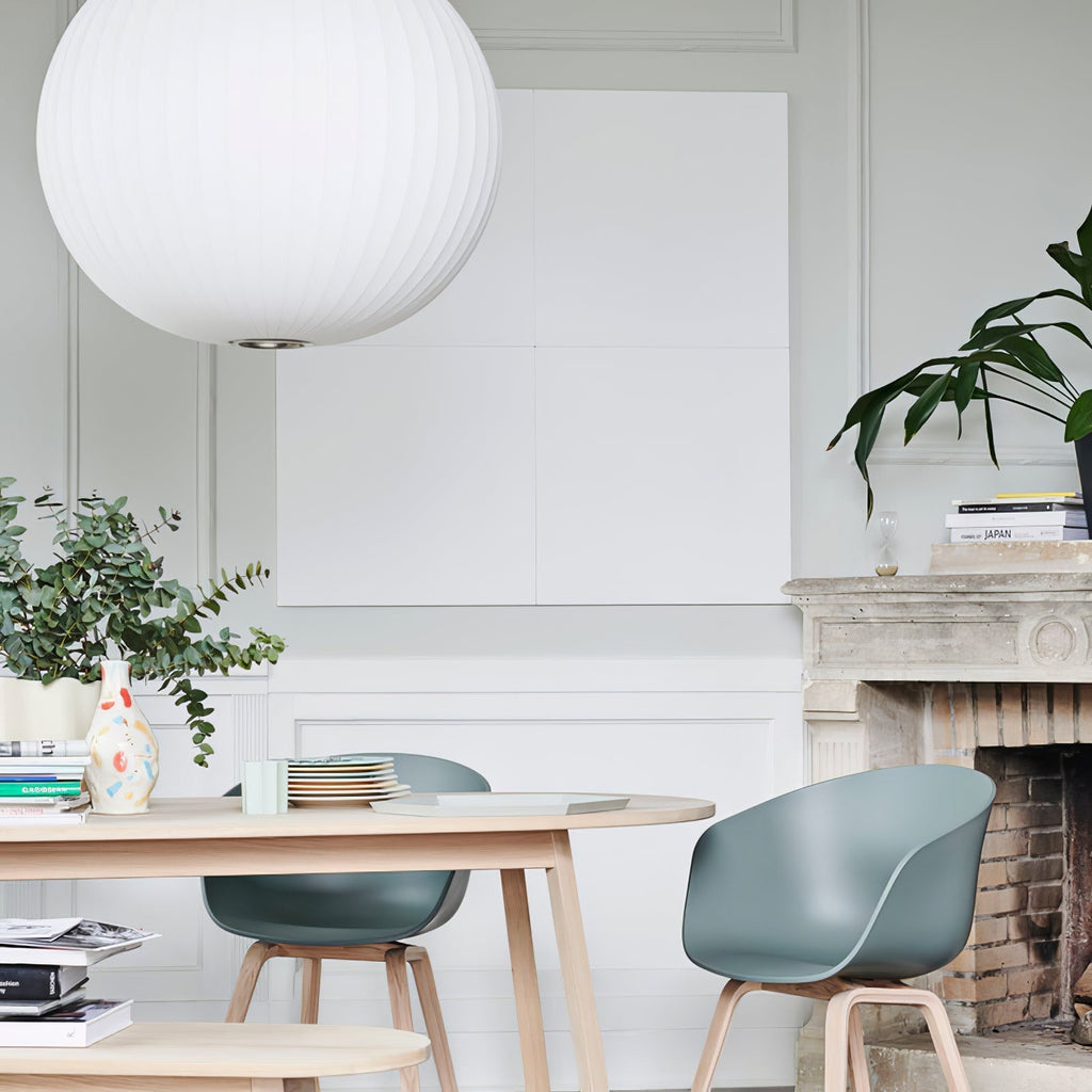 Solarnce Suspension Minimaliste en Soie et Acier - Neutralighting