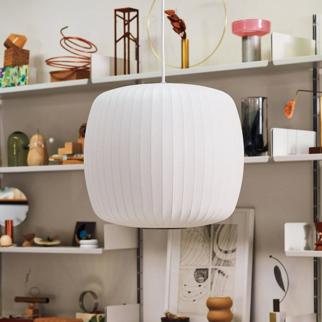 Solarnce Suspension Minimaliste en Soie et Acier - Neutralighting