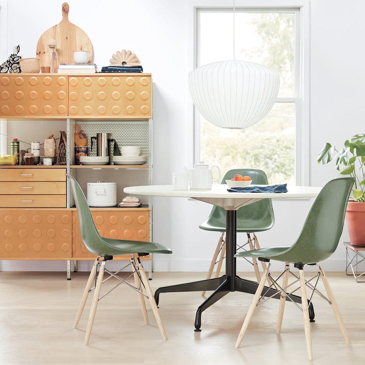 Solarnce Suspension Minimaliste en Soie et Acier - Neutralighting