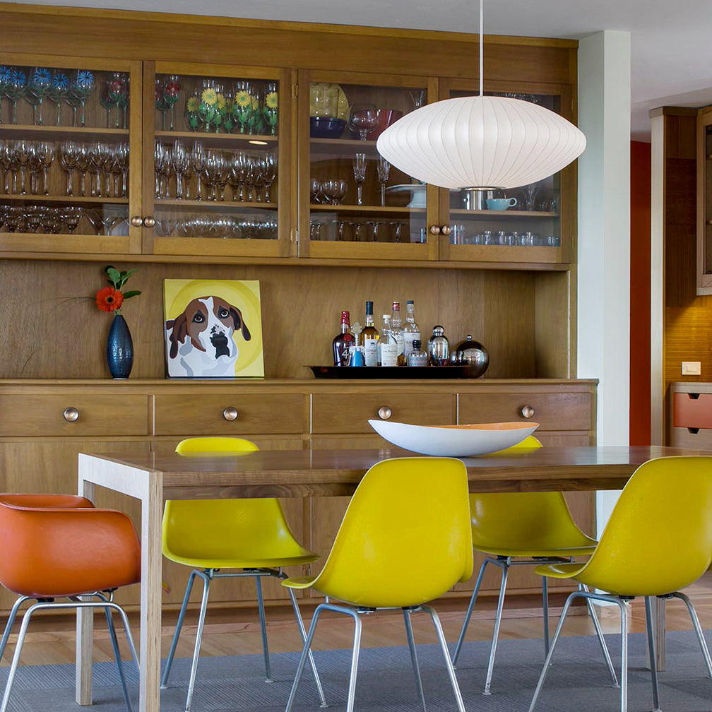 Solarnce Suspension Minimaliste en Soie et Acier - Neutralighting