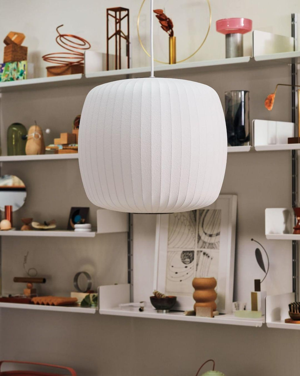 Solarnce Suspension Minimaliste en Soie et Acier - Neutralighting