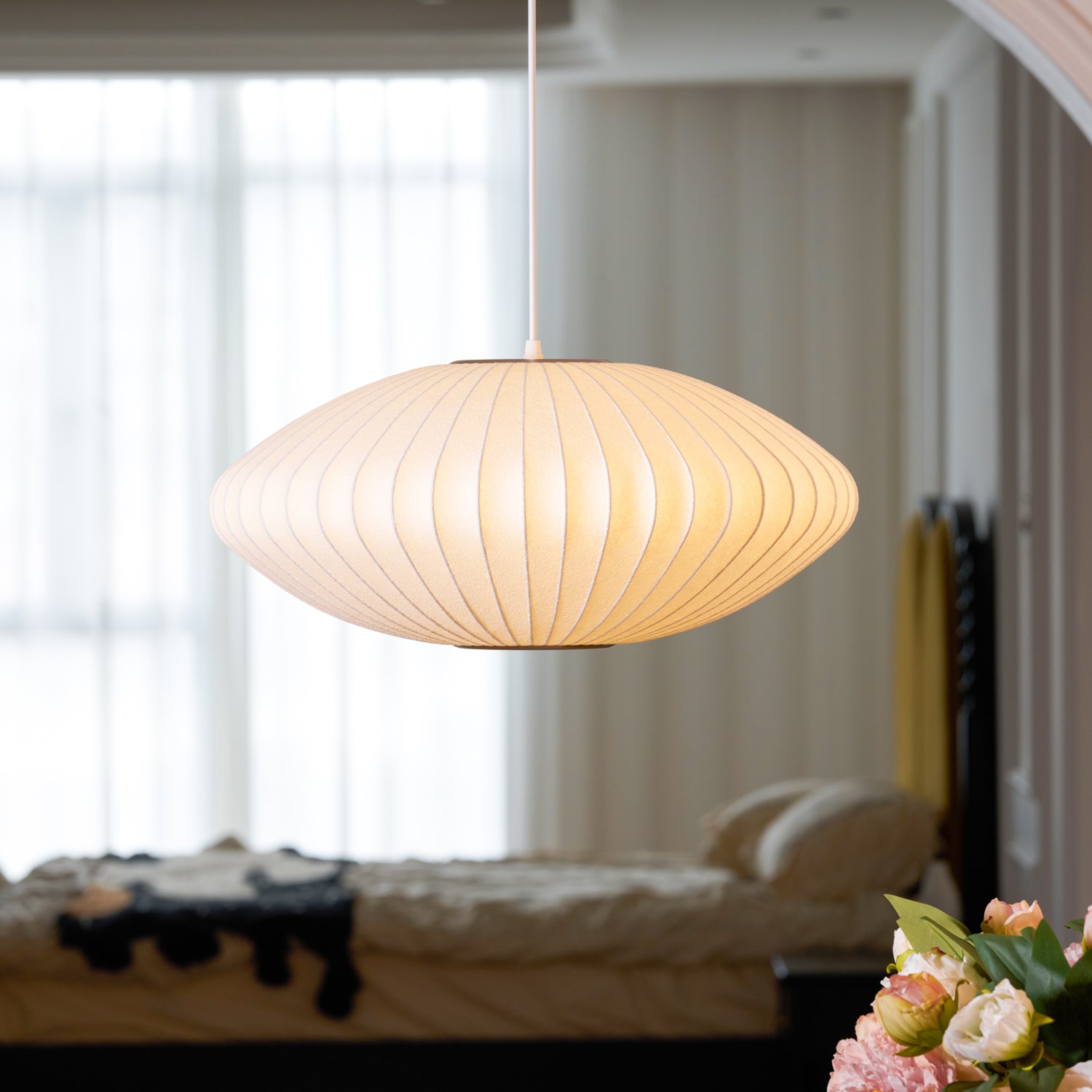 Alvaris Lampe Pendante Moderne Blanche - Neutralighting