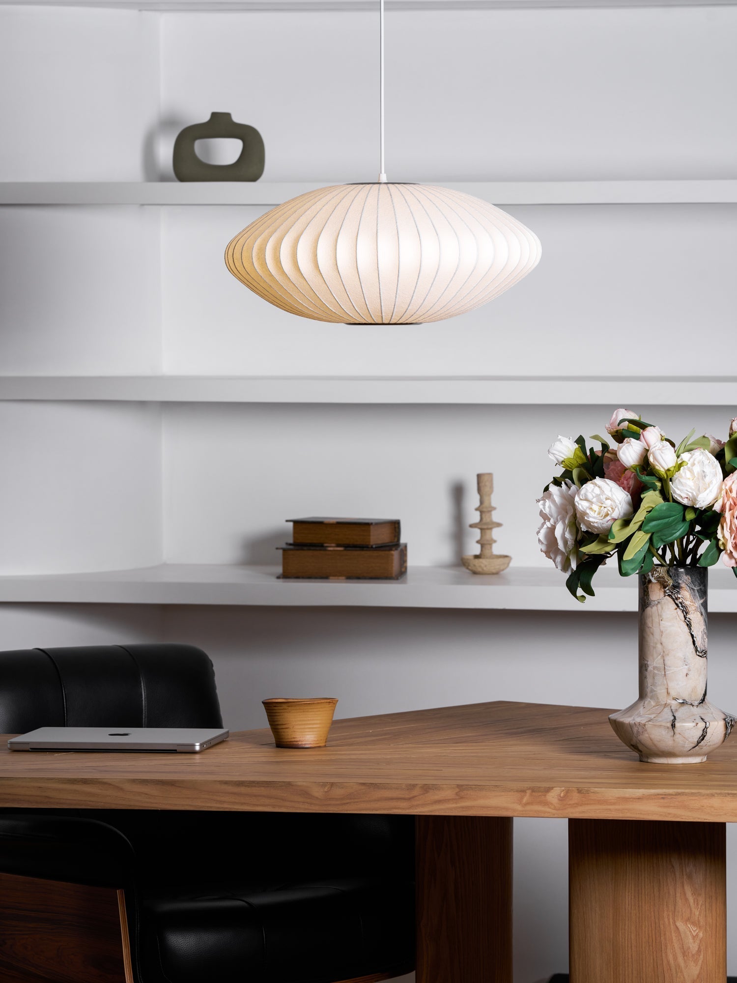 Alvaris Lampe Pendante Moderne Blanche - Neutralighting