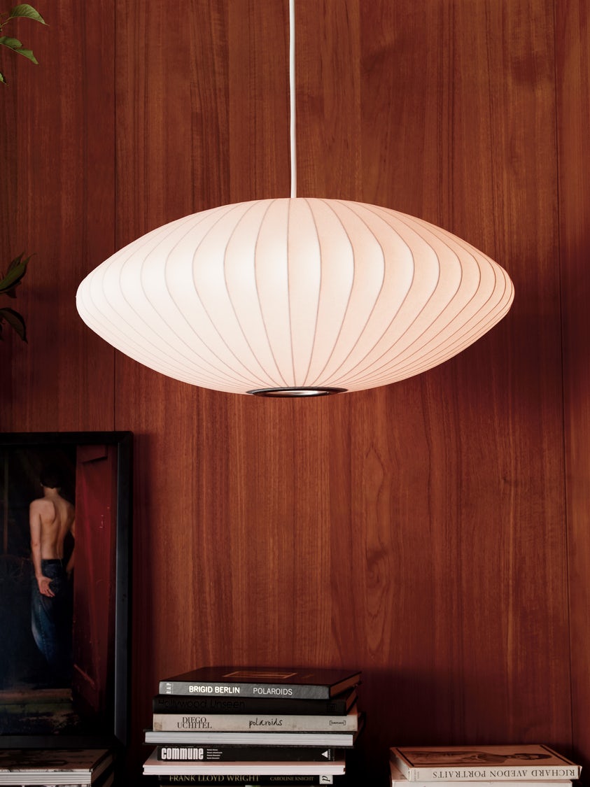 Solarnce Suspension Minimaliste en Soie et Acier - Neutralighting