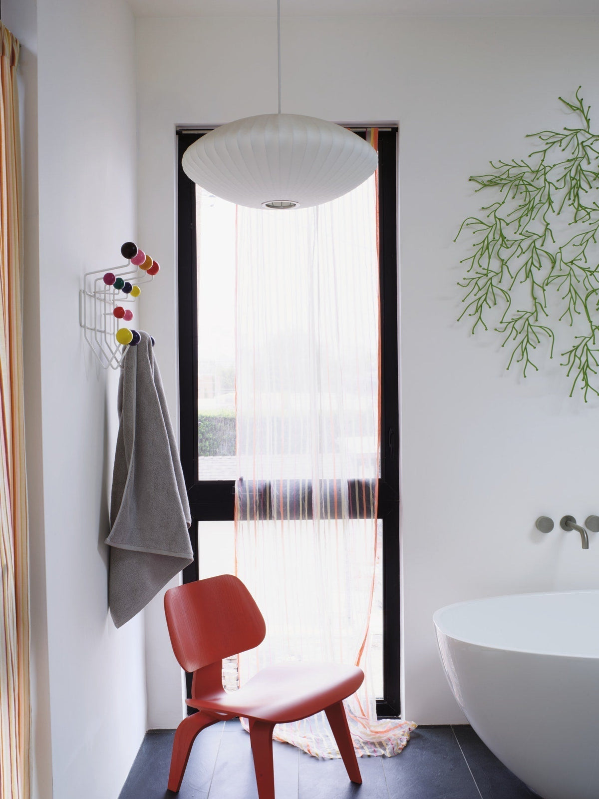 Solarnce Suspension Minimaliste en Soie et Acier - Neutralighting