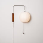 Lustra Wall Sconce Walnut Ball - Neutralighting