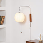 Lustra Wall Sconce Walnut Ball - Neutralighting