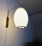 Lustra Wall Sconce Walnut Ball - Neutralighting