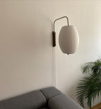 Lustra Wall Sconce Walnut Ball - Neutralighting