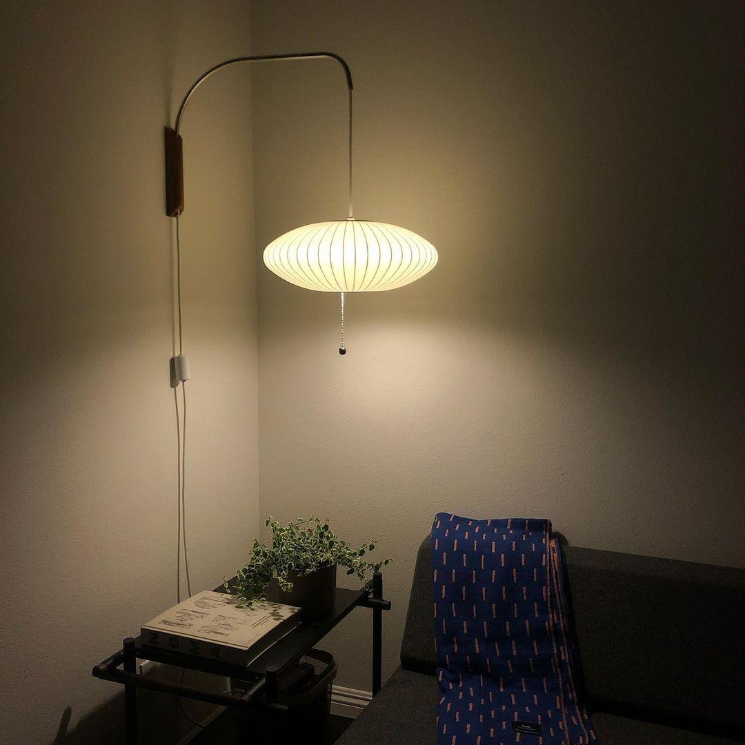 Lustra Wall Sconce Walnut Ball - Neutralighting