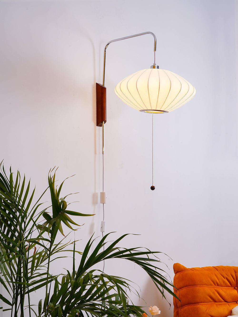Lustra Wall Sconce Walnut Ball - Neutralighting