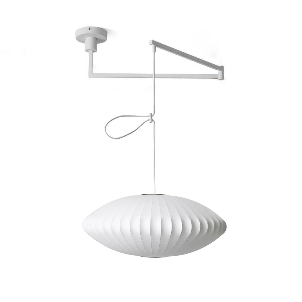 Solarnce Suspension Minimaliste en Soie et Acier - Neutralighting