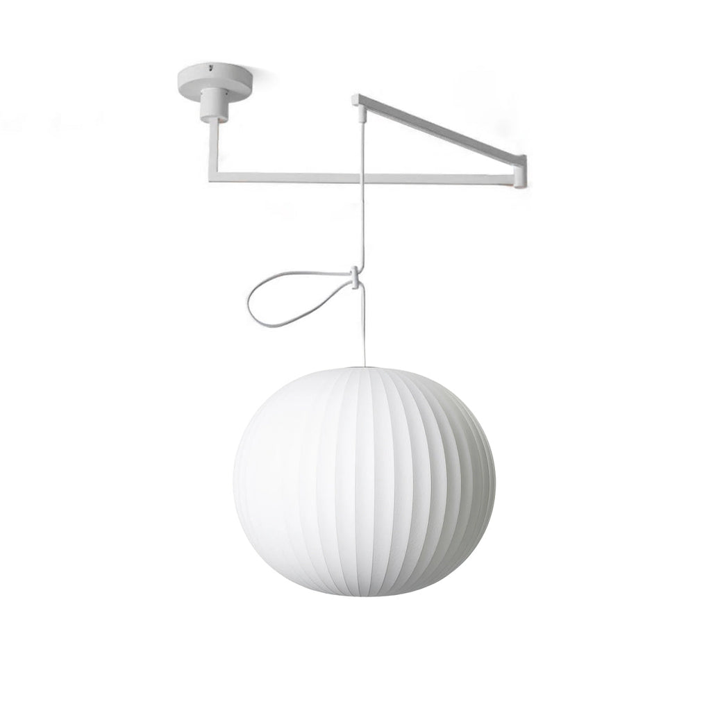Solarnce Suspension Minimaliste en Soie et Acier - Neutralighting