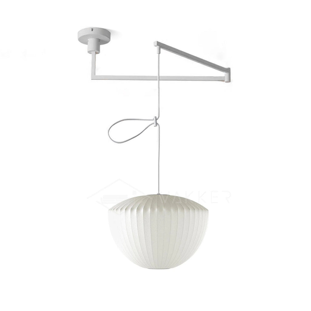 Solarnce Suspension Minimaliste en Soie et Acier - Neutralighting