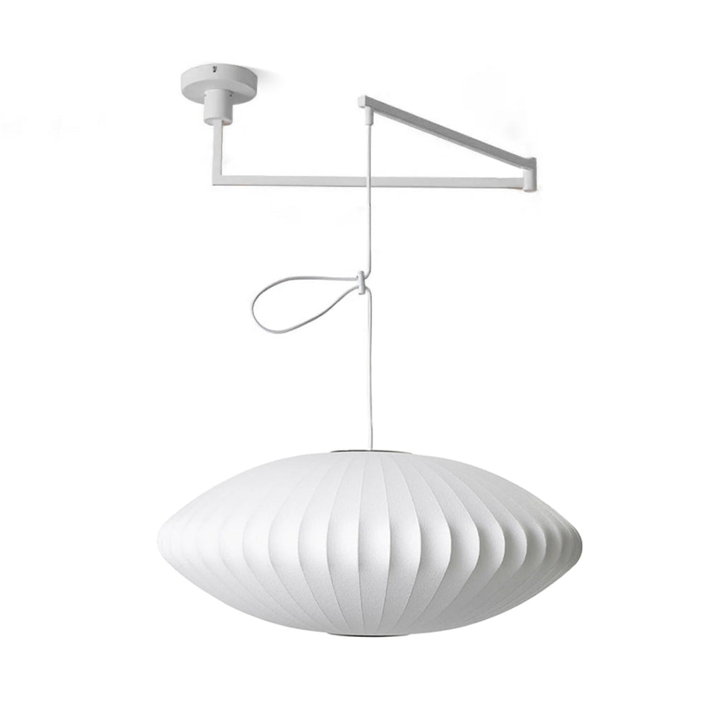 Solarnce Suspension Minimaliste en Soie et Acier - Neutralighting
