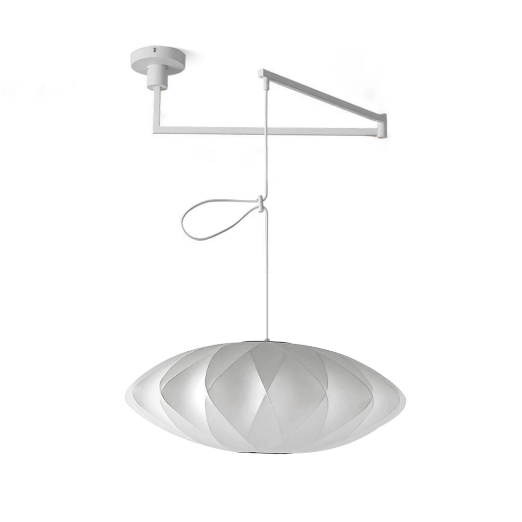 Solarnce Suspension Minimaliste en Soie et Acier - Neutralighting