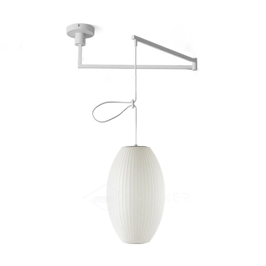 Solarnce Suspension Minimaliste en Soie et Acier - Neutralighting