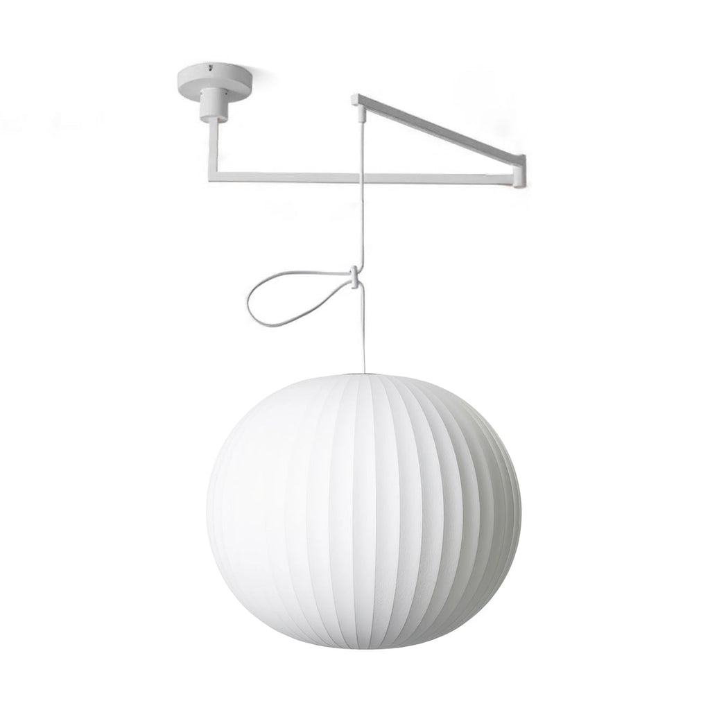 Solarnce Suspension Minimaliste en Soie et Acier - Neutralighting