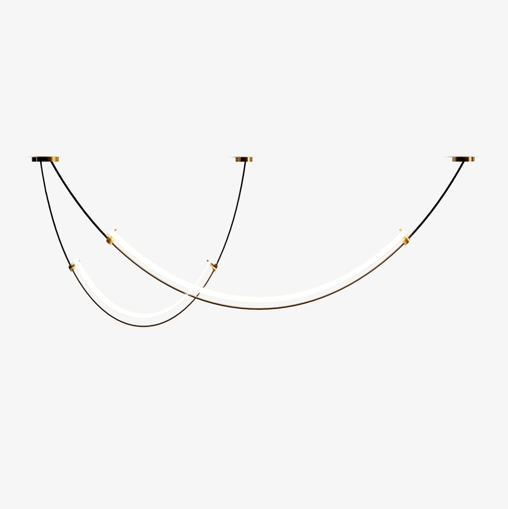 Zephira Suspension LED Courbée - Neutralighting