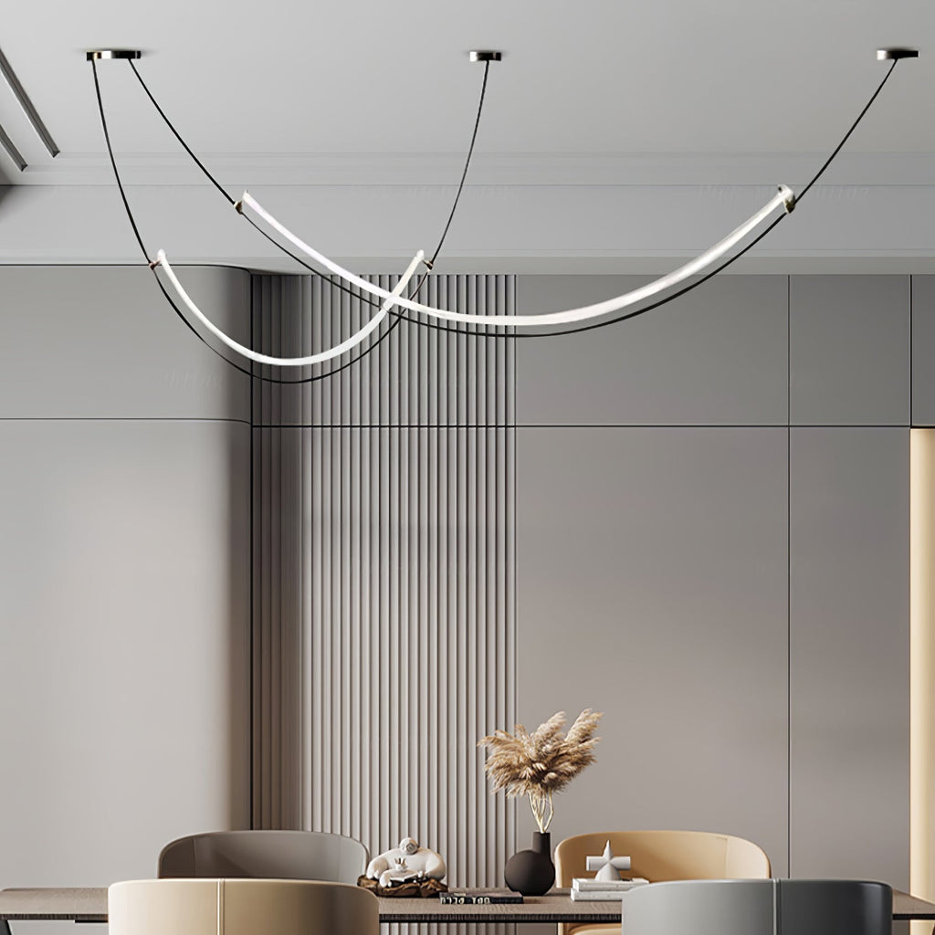 Zephira Suspension LED Courbée - Neutralighting