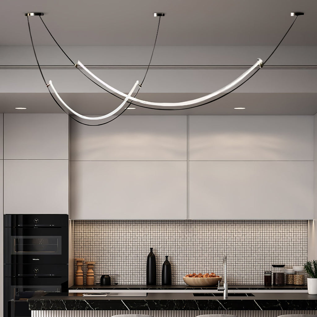 Zephira Suspension LED Courbée - Neutralighting