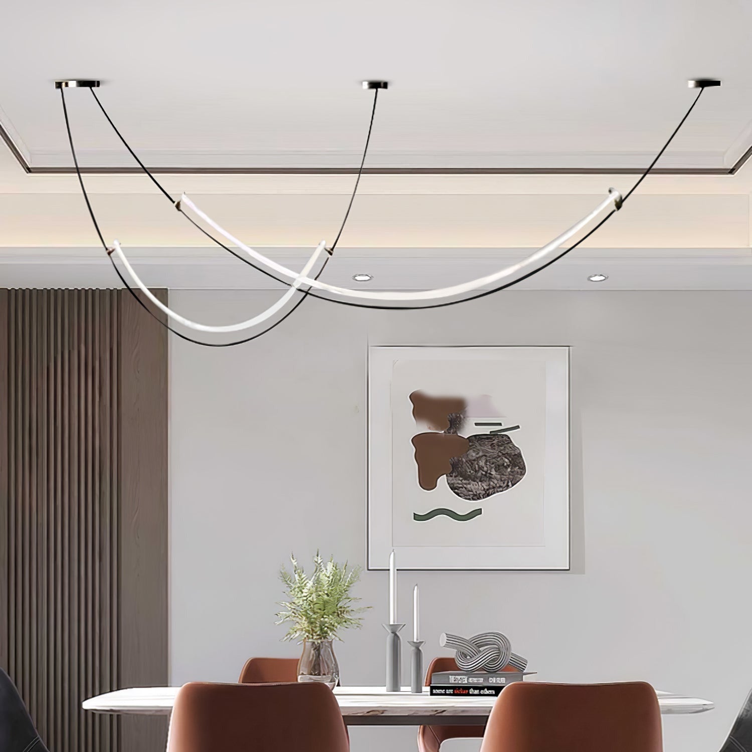 Zephira Suspension LED Courbée - Neutralighting