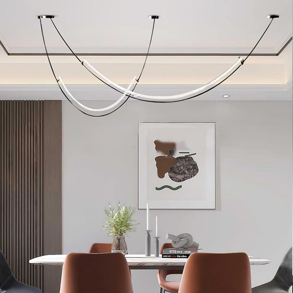 Zephira Suspension LED Courbée - Neutralighting