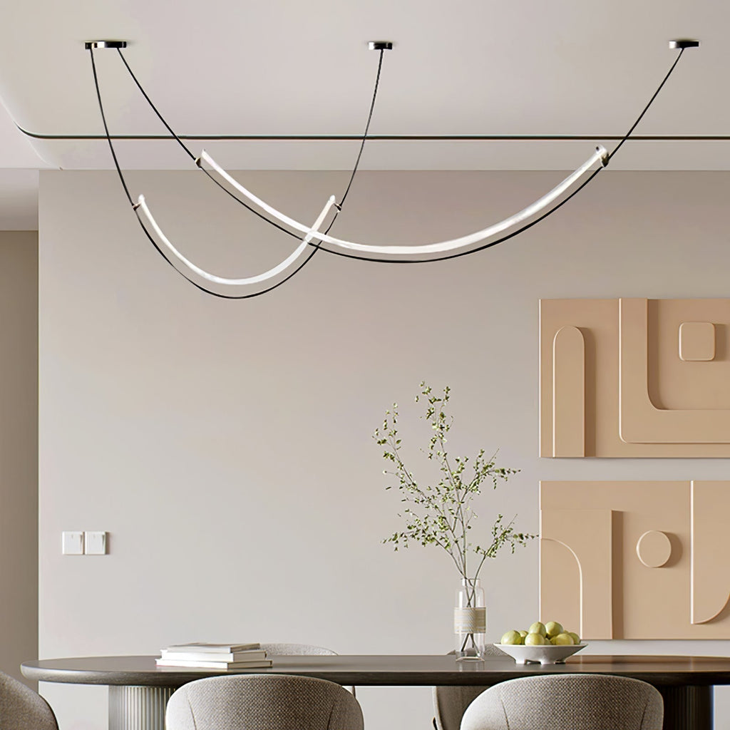 Zephira Suspension LED Courbée - Neutralighting