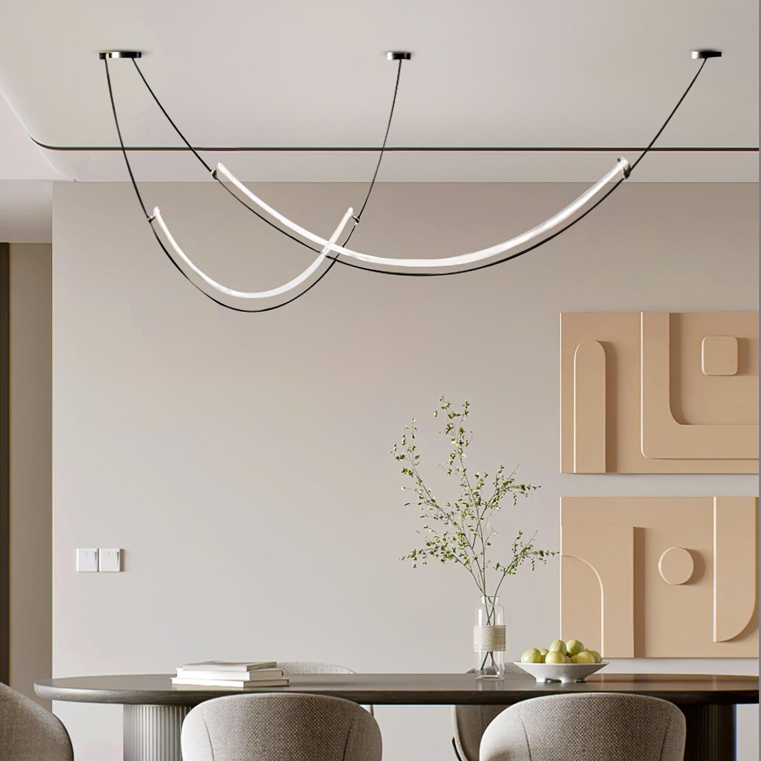 Zephira Suspension LED Courbée - Neutralighting