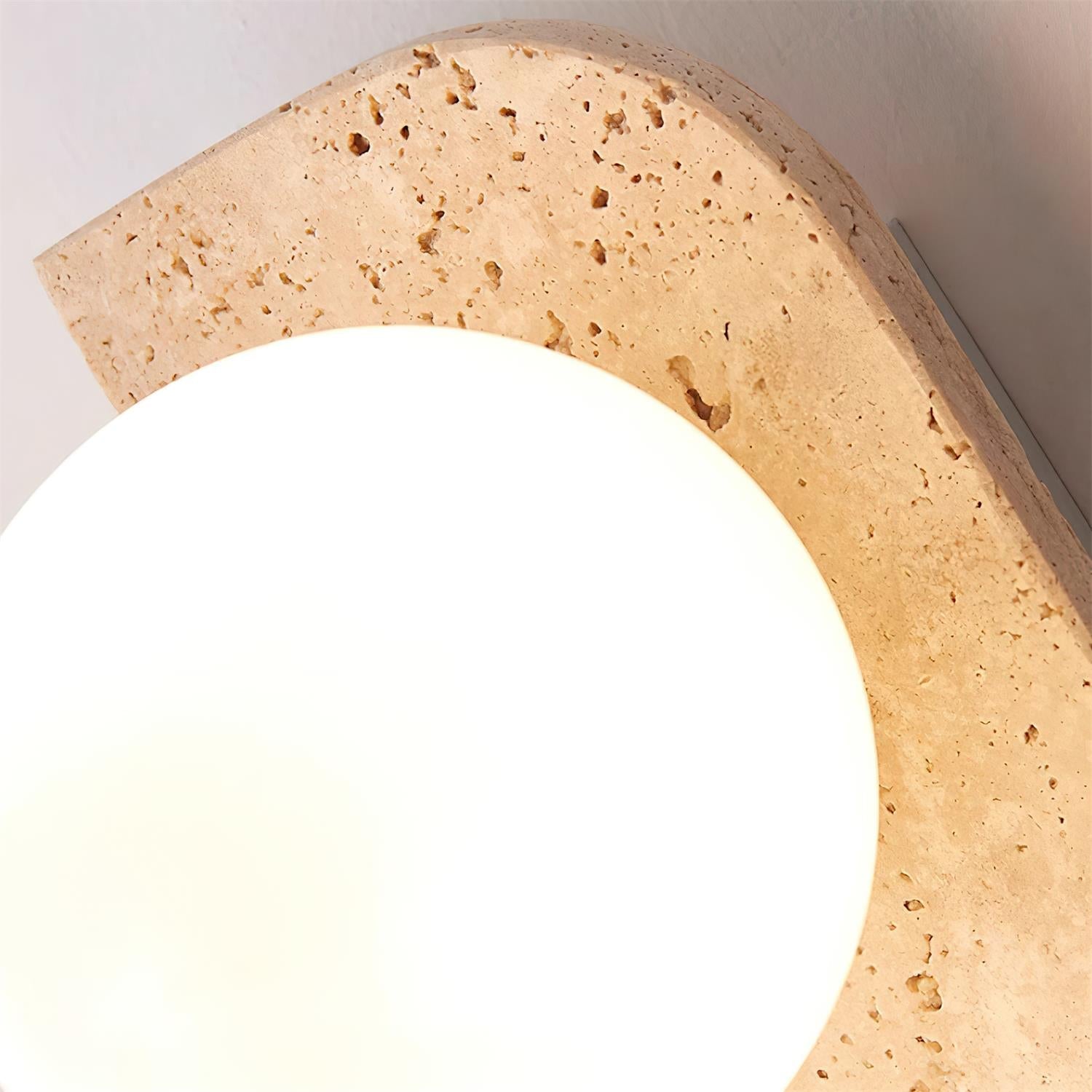 Ritta Applique Murale Moderne en Travertin - Neutralighting