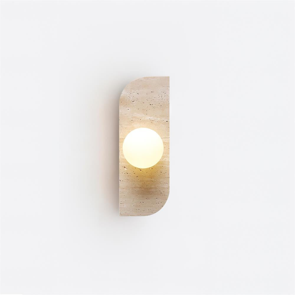 Ritta Applique Murale Moderne en Travertin - Neutralighting