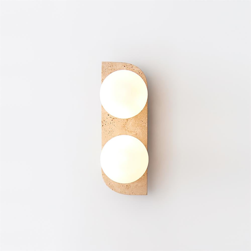 Ritta Applique Murale Moderne en Travertin - Neutralighting