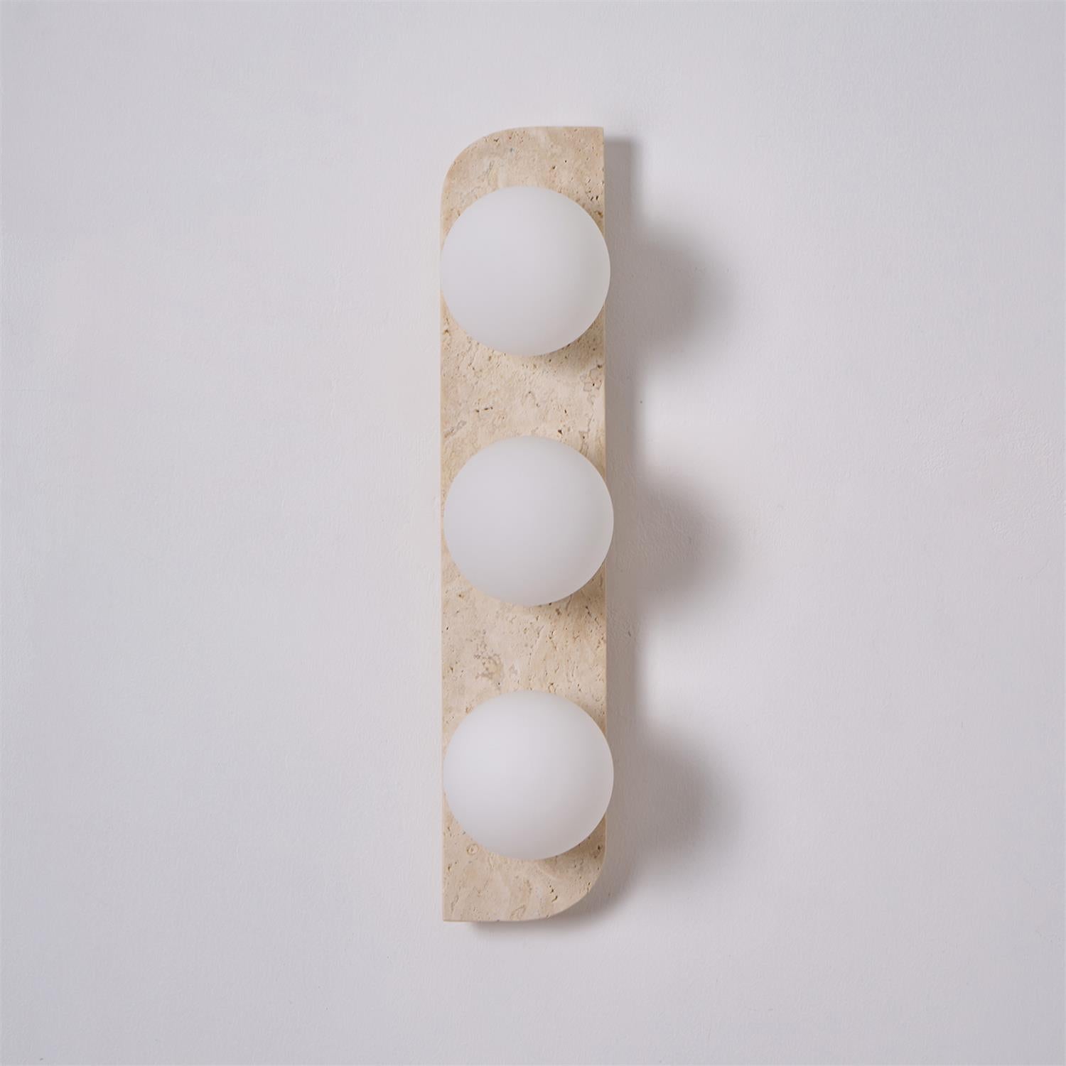 Ritta Applique Murale Moderne en Travertin - Neutralighting