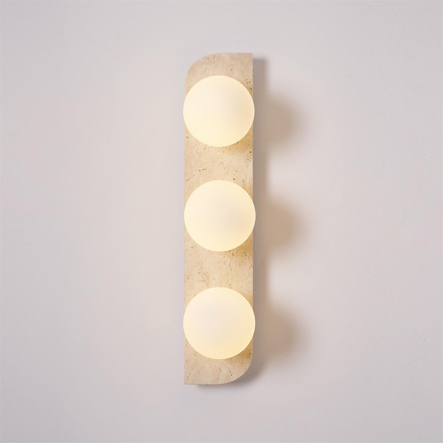 Ritta Applique Murale Moderne en Travertin - Neutralighting