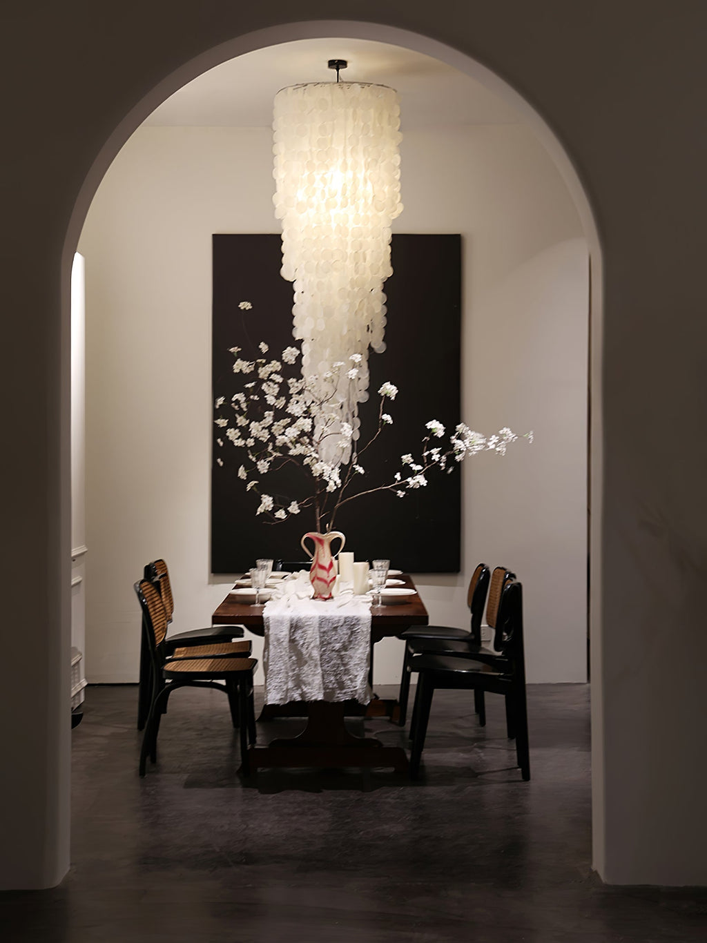 Eloryra Lustre en Verre en Cascade - Neutralighting