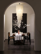 Eloryra Lustre en Verre en Cascade - Neutralighting